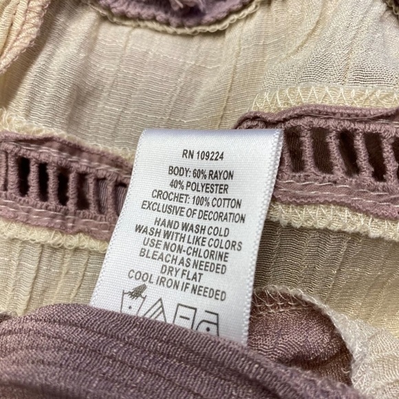 Indigo Souls Two Tone Tunic Size L - Picture 4 of 6